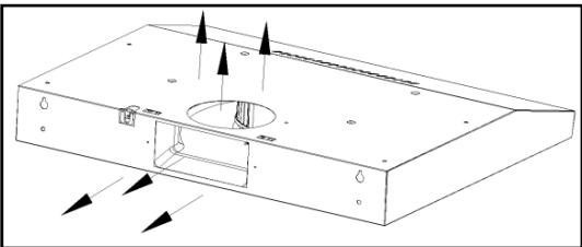ROSIERES RHC638/1PN - AIR VENTILATION SETTING - 2