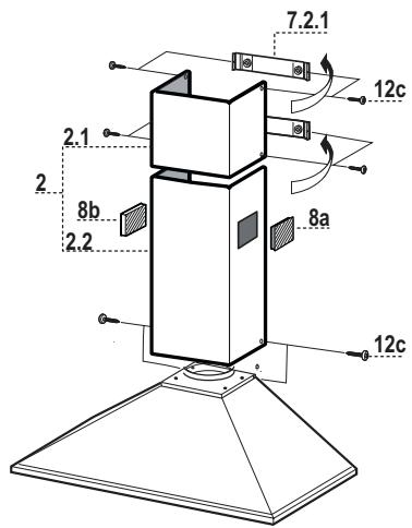RANGEMASTER CHIMNEY HOOD - Camino inferiore - 1