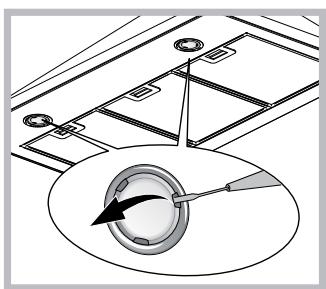 HOTPOINT HNP 6.6 AM (K)/HA - Sustitución de las lámparas - 1