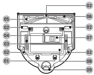 SAMSUNG VR50T95735W - Dessus - 1