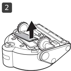 SAMSUNG VR50T95735W - How to remove the battery - 2
