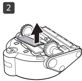 SAMSUNG VR50T95735W - Hoe u de batterij verwijdert - 2