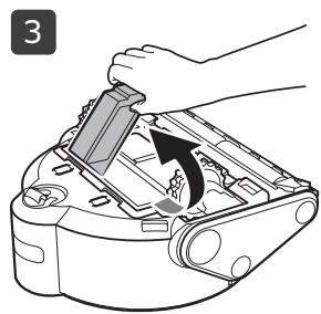 SAMSUNG VR50T95735W - Entfernen des Akkus - 3