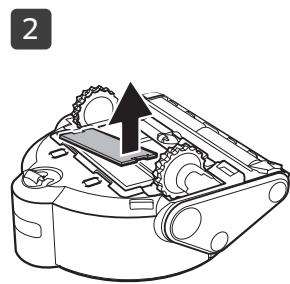 SAMSUNG VR50T95735W - Entfernen des Akkus - 2