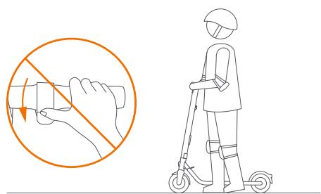 NINEBOT BY SEGWAY E22E 20KM/H - WARNING - 4