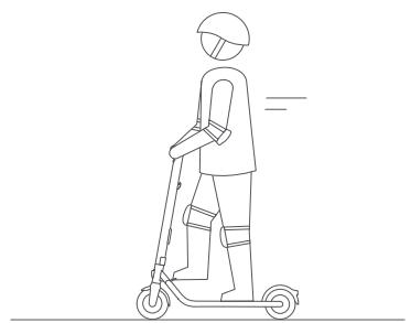 NINEBOT BY SEGWAY E22E 20KM/H - AVERTISSEMENT - 16