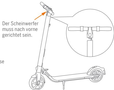 NINEBOT BY SEGWAY E22E 20KM/H - Zusammenbau Ihres KickScooter - 3