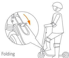 NINEBOT BY SEGWAY E22E 20KM/H - Folding and Carrying - 1