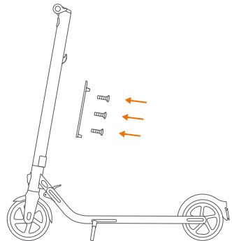 NINEBOT BY SEGWAY E22E 20KM/H - Installing a Second Battery Pack (optional) - 3