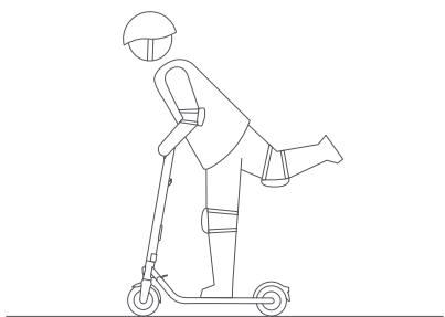 NINEBOT BY SEGWAY E22E 20KM/H - AVVERTENZA - 14