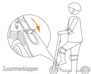 NINEBOT BY SEGWAY E22E 20KM/H - Zusammenklappen und Transport - 1