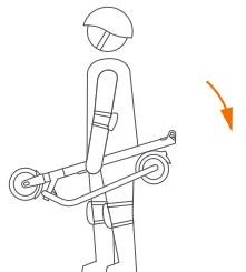 NINEBOT BY SEGWAY E22E 20KM/H - Plegado y transporte - 3