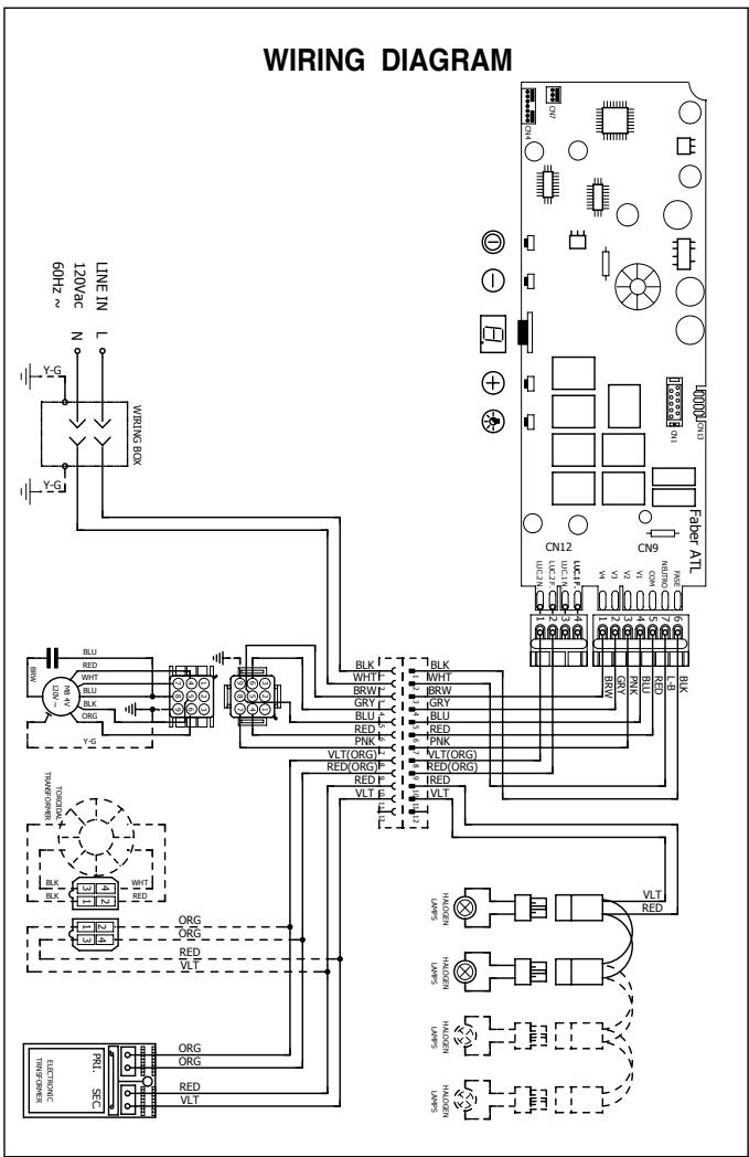 FABER STILO ISOLA - MAKE THE INTERNAL ELECTRICAL CONNECTIONS - 5