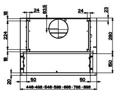 BEKO CTB6250B - Encombrement - 3