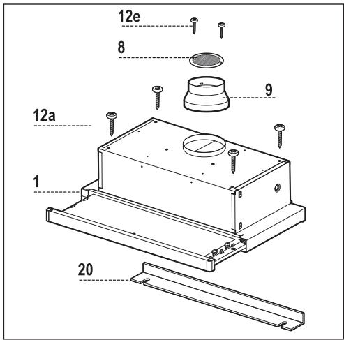 BEKO CTB6250B - 2.1Componentes - 1