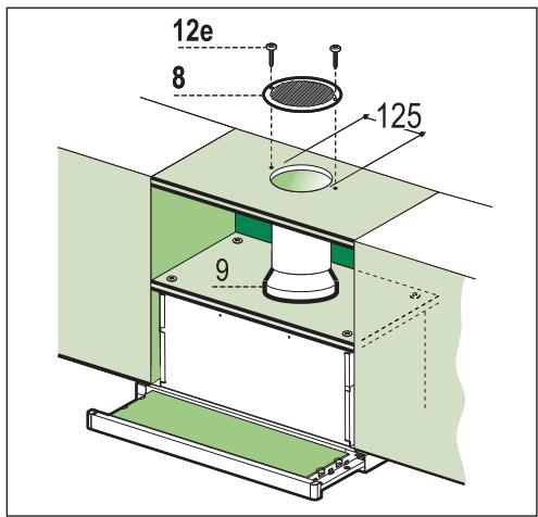 BEKO CTB6250B - Saída Do Ar Para A Versão Filtrante - 1