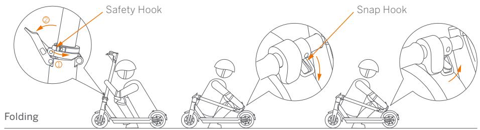 NINEBOT SEGWAY KICKSCOOTER MAX G30E II - Folding and Carrying - 1