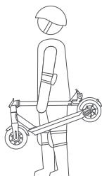 NINEBOT SEGWAY KICKSCOOTER MAX G30E II - Piegatura e Trasporto - 2