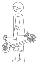 NINEBOT SEGWAY KICKSCOOTER MAX G30E II - Plegado y transporte - 2