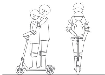 NINEBOT SEGWAY KICKSCOOTER MAX G30E II - WARNING - 20