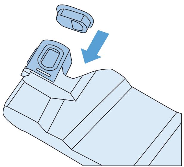 HP M750XH - Remplacement du réservoir de recapture du toner - 4