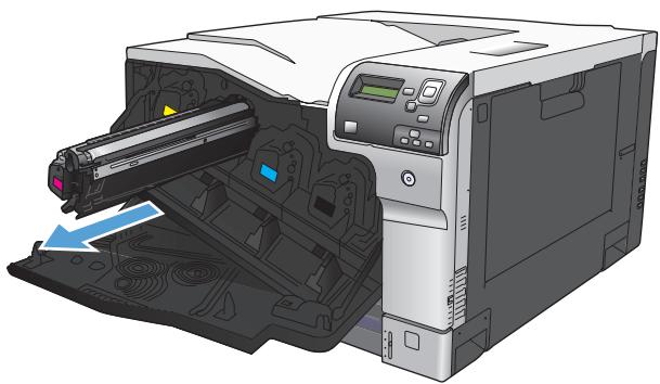 HP M750XH - Remplacement d'une cartouche d'impression - 4