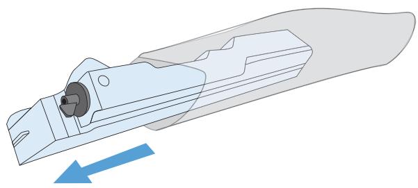 HP M750XH - Remplacement du réservoir de recapture du toner - 5