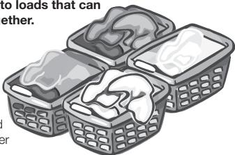 ELICA WAKE - Sort laundry into loads that can be washed together. - 1