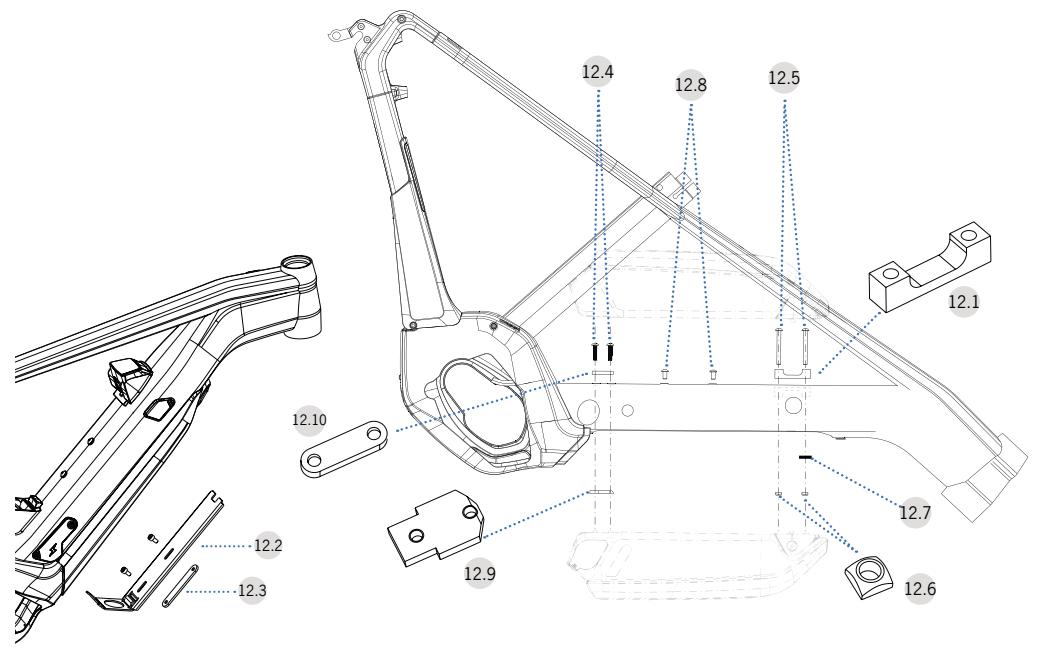 ORBEA KERAM 30 - KERAM COMFORT 30 - DUAL BATTERY ASSEMBLY - 1