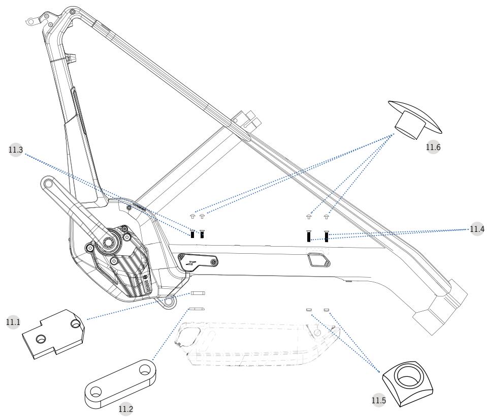 ORBEA KERAM 30 - KERAM COMFORT 30 - INTERNAL BATTERY ASSEMBLY - 1