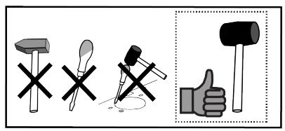 PROLINE VHP62SS - Procedure d'installation détaillée : - 1