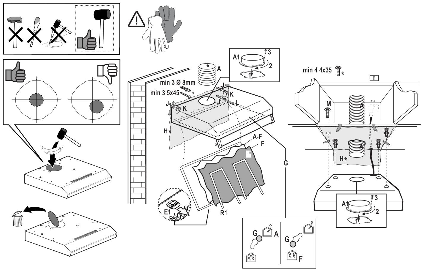 PROLINE VHP62SS - Gedetailleerde installmentprocedure - 1