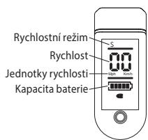 RAZOR C25 - Změna režimu rychlosti - 5