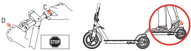 RAZOR C25 - Pysäyttäminen - 1