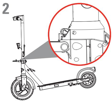 RAZOR C25 - Electric Hub Motor Scooter - 8