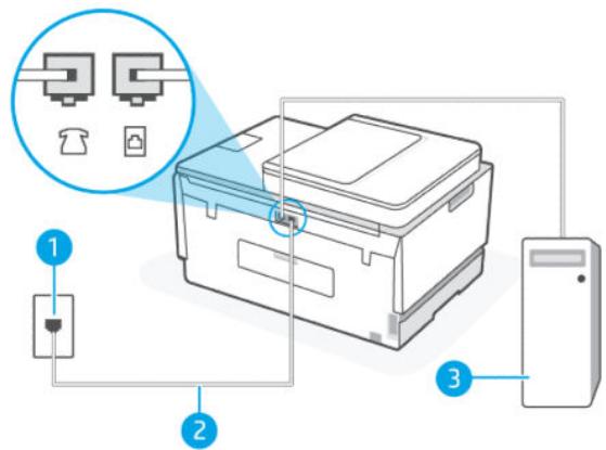 HP SMART TANK PLUS 7605 - Configuration de l'imprimante avec un modem bas débit d'ordinateur - 1