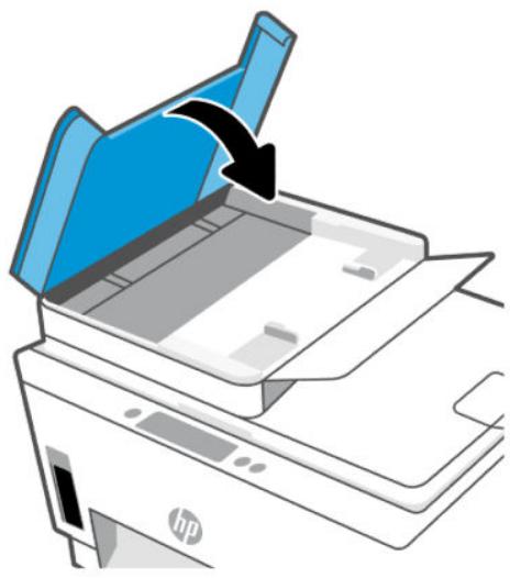 HP SMART TANK PLUS 7605 - Élimination d'un bourrage papier dans le chargeur de documents - 3