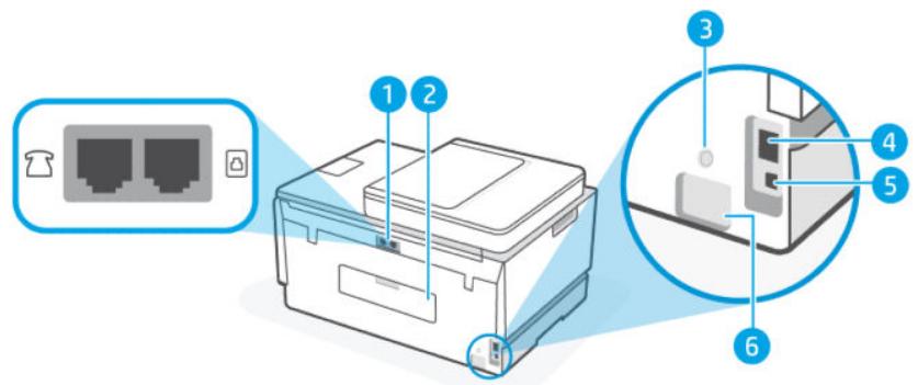HP SMART TANK PLUS 7605 - Vue arrêté de l'imprimante - 1