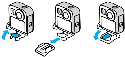 GOPRO MAX CHDHZ-201-RW - Fixation de votre GoPro - 1