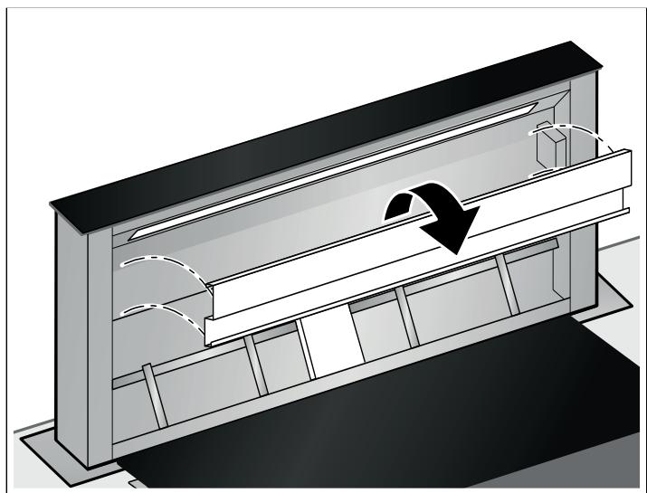 SIEMENS LD97DBM69 - Retirer le filtrtre métallique àGRAISSÉ - 5