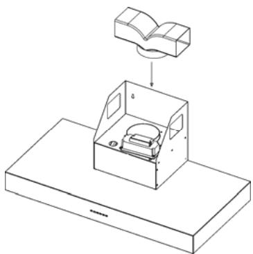 GODIN PRINCESSE 162903 AN - Raccordement recyclage d'air - 1