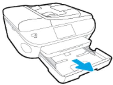 HP OFFICEJET 5742 - Ouvrez le bac photo. - 1