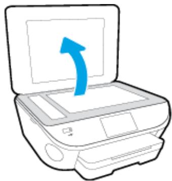 HP OFFICEJET 5742 - Pour charger un original sur la vitre du scanner - 1
