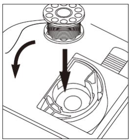 THOMSON CREATION MC20 - Insérez la canette dans le compartment à canette. - 1