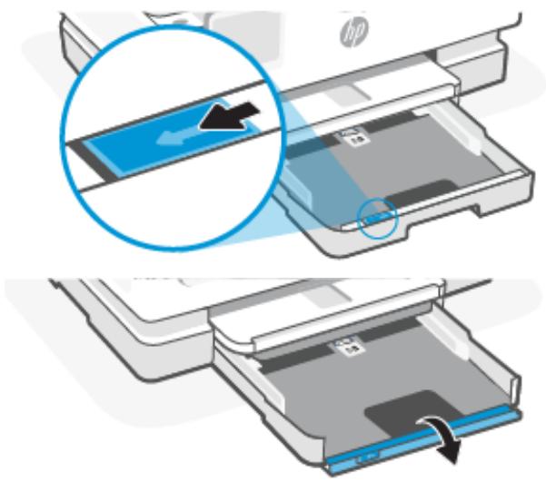 HP ENVY INSPIRE 7924E - Pour charger du papier au format L'égal (sur certains modèles uniquement) - 4