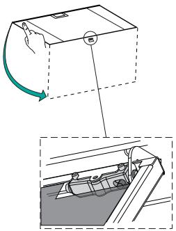 FRANKE BOX PLUS FBI 737 XS - Otevření panelu - 1