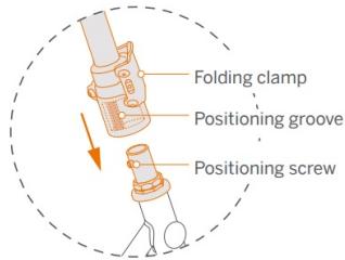 NINEBOT BY SEGWAY C8 ZING - Appendix: Folding clamp - 1