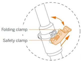 NINEBOT BY SEGWAY C8 ZING - Appendix: Folding clamp - 3