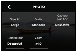 GOPRO HERO 10 - Paramètres photo - 2