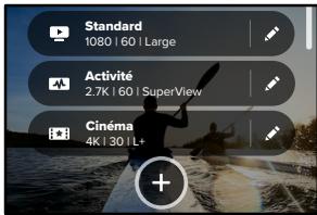 GOPRO HERO 10 - CREATION DE VOS PROPRES PRÉRÉGLAGES - 1